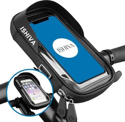 Produktbild von UFUZON Ishiva Fahrrad, Roller und Motorrad wasserdichte Handyhalterung