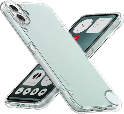 Obrázek produktu pro Pouzdro pro Nothing CMF Phone 1 Průhledné Měkké TPU Bumper, Nárazuvzdorné Ochranné Pouzdro