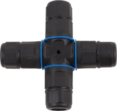 Kabelverbinder X-Verbinder - Garten - IP68 - 230V - wasserdicht bis 1m - 3 polig