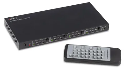 Obrázek produktu pro LINDY Matrix Switch HDMI 1.4 10.2G 4x4 4K2K@30 1080p@120