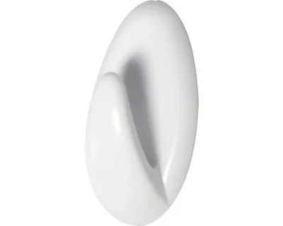 Obrázek produktu pro Walteco Samolepicí háček QF1, plast, bílý