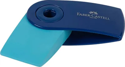 Image de 24x Faber-Castell 182445 Gommes en plastique SLEEVE MINI assorties
