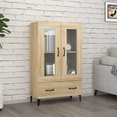 Produktbild von vidaXL Highboard Sonoma-Eiche 70x31x115 cm Holzwerkstoff