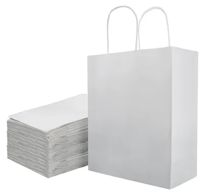 Produktbild von Große Geschenktüten aus Kraftpapier – ideal für Verpackungen, Feiern und Geschenke