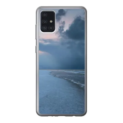 Produktbild von MuchoWow® Handyhülle Schutzhülle Hülle für Samsung Galaxy A52 5G Nordsee - Sturm - Wasser Silikon Softcase Handy Hülle - Umschlag