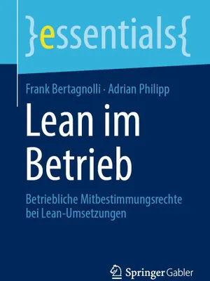 Produktbild von Lean im Betrieb