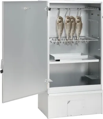 Produktbild von vidaXL Räucherofen mit Kaltrauchgenerator Verzinkter Stahl
