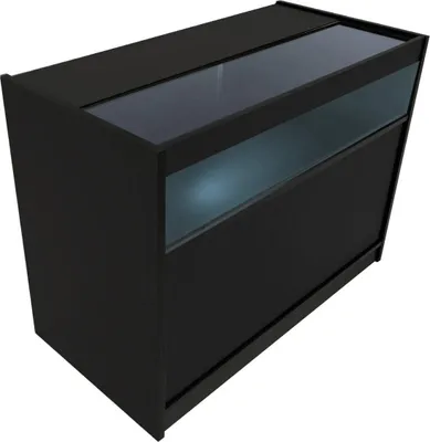 Produktbild von B1200 LED-Ladentheke – Schwarz