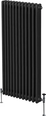 Zdjęcie produktu dla Tradycyjny grzejnik 3-kolumnowy - 1800 x 562 mm - Czarny