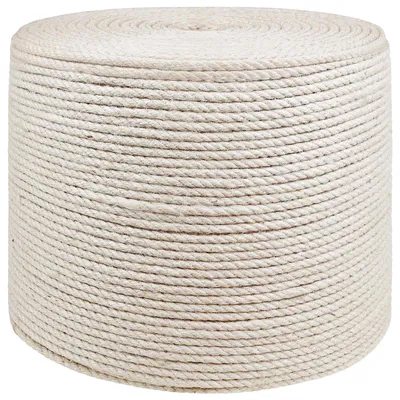 Produktbild von Möbel Juteseil 6 Weiß 100% Tossa Jute - Seile CC1989