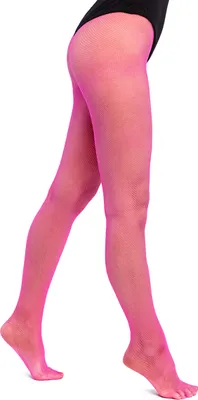 Produktbild von Damen-Netzstrumpfhosen rosa - Einheitsgröße