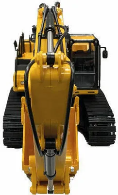 Produktbild von Carrera RC CAT 336 Löffelbagger 1:24 - Schwarz/Gelb ab 8 Jahre, Original Lizenz, LED Licht, Sound Funktion
