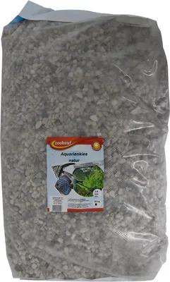 Produktbild von zookauf Aquarienkies natur 5 - 8 mm 25 kg