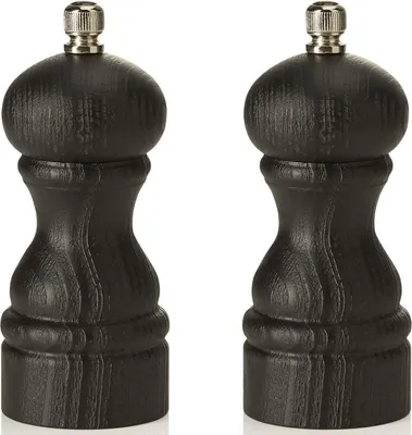 Produktbild von Salz- und Pfeffermühle Timber Höhe 14 cm, Kohlenstoffstahl, Holz