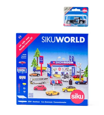 Produktbild von SIKU World - Autoausstellung mit einem Auto