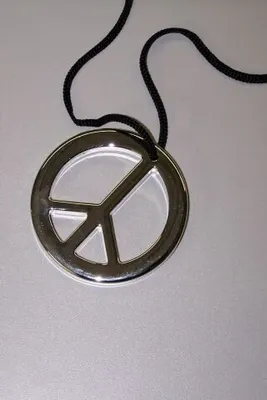 Produktbild von Medaillon Peace Umhänger Peaceumhänger Hippie Proll