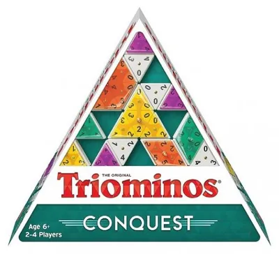 Image de Triominos conquest 2-4 joueurs - goliath - 929053 - jeu de société stratégie classique