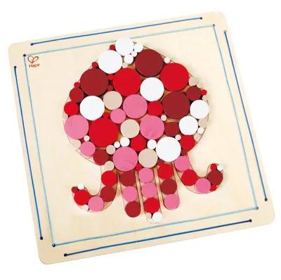 Produktbild von Hape Art & Craft Bastelset Tintenfisch-Mosaik, E5114