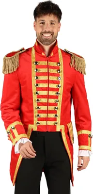 Produktbild von Gardejacke für Herren rot-gold Größe: M