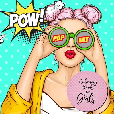 Produktbild von Pop Art Coloring Book for Girls