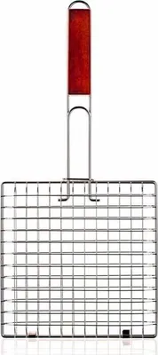 Produktbild von GLÜCKLICHES GRÜN Gitter Grill Quadrat Grillen 22 x 22 cm