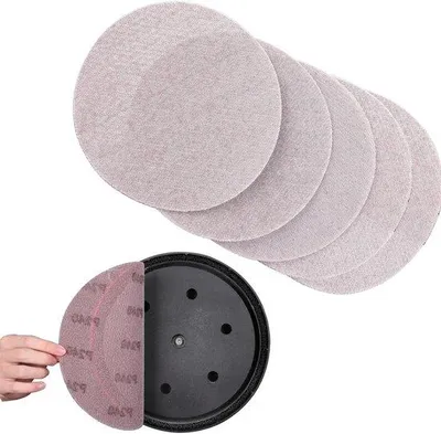 Obrázok produktu pre Prémiové brúsne kotúče z tvrdokovu, 225 mm, zrnitosť 240, pre excentrické brúsky