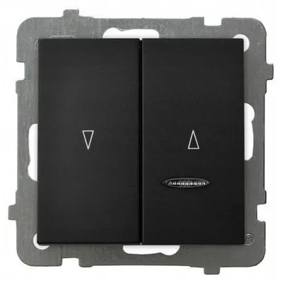 Produktbild von Ospel AS ŁP-7GS/m/33 Rollladenschalter tastend, beleuchtet