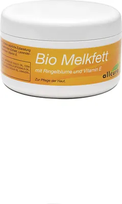 Produktbild von Melkfett Bio mit Ringelblume und Vitamin E, 150 ml Creme