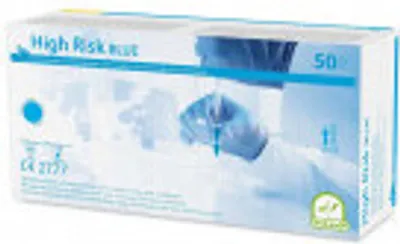 Produktbild von Nitril-Chemikalienschutzhandschuh High Risk - L