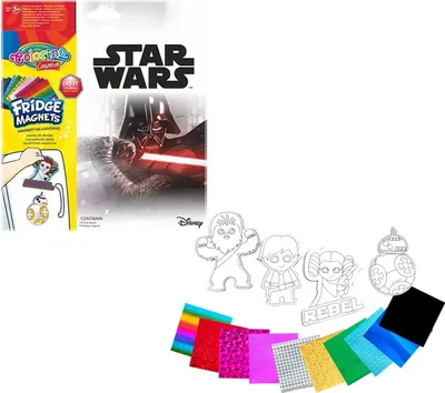 Produktbild von DIY Star Wars-Kühlschrankmagnete Colorino