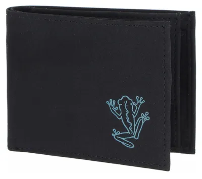 Immagine prodotto di oxmox portafoglio New Cryptan RFID Protect Pocketbörse Frog 2.0 Print Cyan Black nero