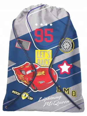 Produktbild von Beniamin Kinder Turnbeutel Cars 44x43cm Schule Kindergarten