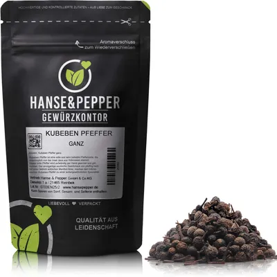 Produktbild von 50g Kubeben Pfeffer - ganz