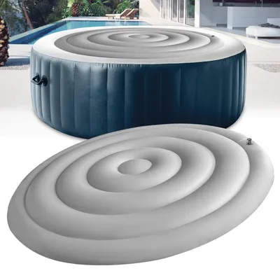 Obrázek produktu pro Nafukovací kryt pro vířivku, kruhový, průměr 145 cm, odolný proti dešti a protržení