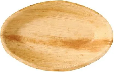 Produktbild von Papstar Schalen, Palmblatt "pure" oval 300 ml 3,2 cm x 14 cm x 20 cm, 4 x 25 Stück