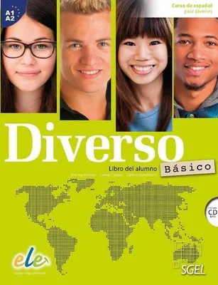 Imagen del producto de Diverso Basico - Libro del alumno + CD (MP3). A1-A2