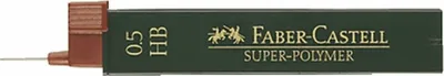 Image de FABER-CASTELL 120500 SUPER-POLYMER Bleistiftminen HB 0,5 mm 12er