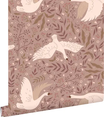 Obrázek produktu pro ESTAhome tapeta labutě fialová 50 x 900 cm
