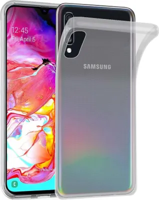 Immagine prodotto di Cadorabo cover per Samsung Galaxy A70 / A70s cover protettiva in trasparente cover protettiva TPU silicone cover custodia