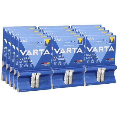 Image de 15x Varta Professional Lithium Micro Batterie 2er Blister AAA