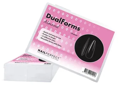 Obrázok produktu pre Nail Perfect – Dvojité formy, mandľový tvar – 120 kusov