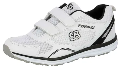 Zdjęcie produktu dla Brütting Performance V 1210296033 buty sportowe, chłopięce, mieszanka materiałów, biały/czarny,NEW - Męskie buty sportowe / sznurowane, białe