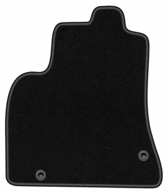 Image de Tapis conducteur en moquette pour Citroen Berlingo II 2008-2018 (ludospace) – 1 pièce, noir, sur mesure – Wielganizator BASIC