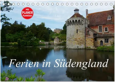 Produktbild von Ferien in Südengland (Tischkalender 2025 DIN A5 quer), CALVENDO Monatskalender
