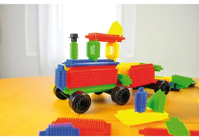 Produktbild von Eduplay Bausteine Set - bunte Noppenbausteine 108 Stück