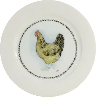 Obrázek produktu pro HofundZoo Snídaňový talíř 21cm Kuře