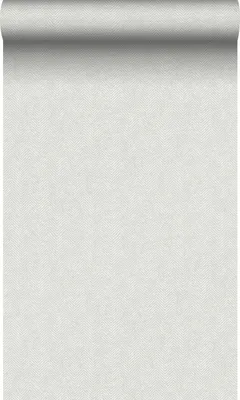 Produktbild von Origin Wallcoverings Tapete Fischgrätmuster Graugrün 53 cm x 10.05 m