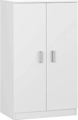 Immagine prodotto di Dmora Armadio Multiuso 2 Ante Arful 36x101h cm Bianco, 2 Ante 7 Vani