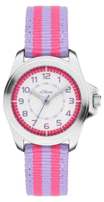 Produktbild von s.Oliver Uhr Kinder-Armbanduhr Kids Mädchen Textil SO-4512-LQ