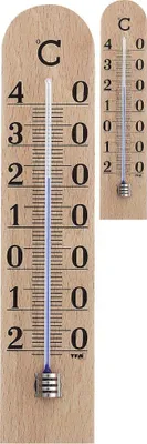 Produktbild von TFA-Dostmann Innenthermometer aus massiver Buche TFA 12.1005 Germany